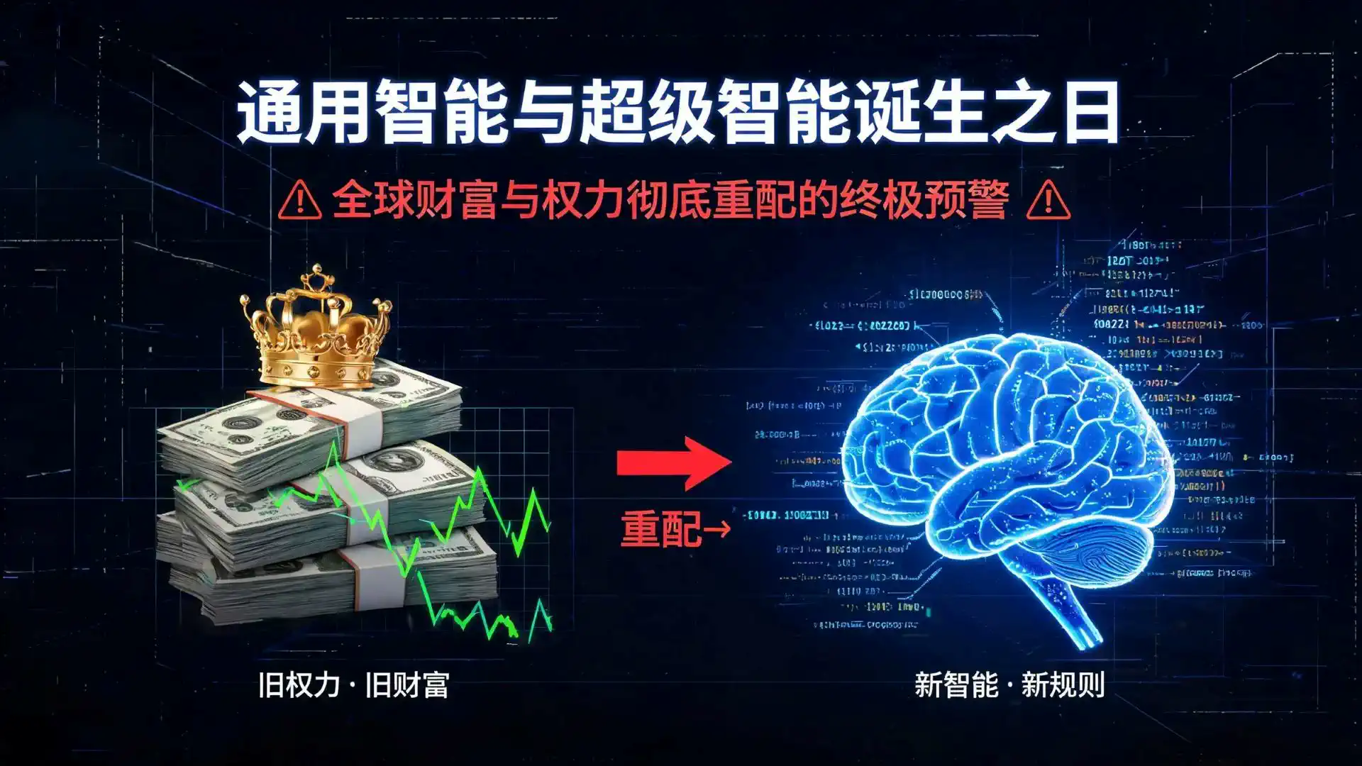 通用智能与超级智能诞生之日：全球财富与权力彻底重配的终极预警