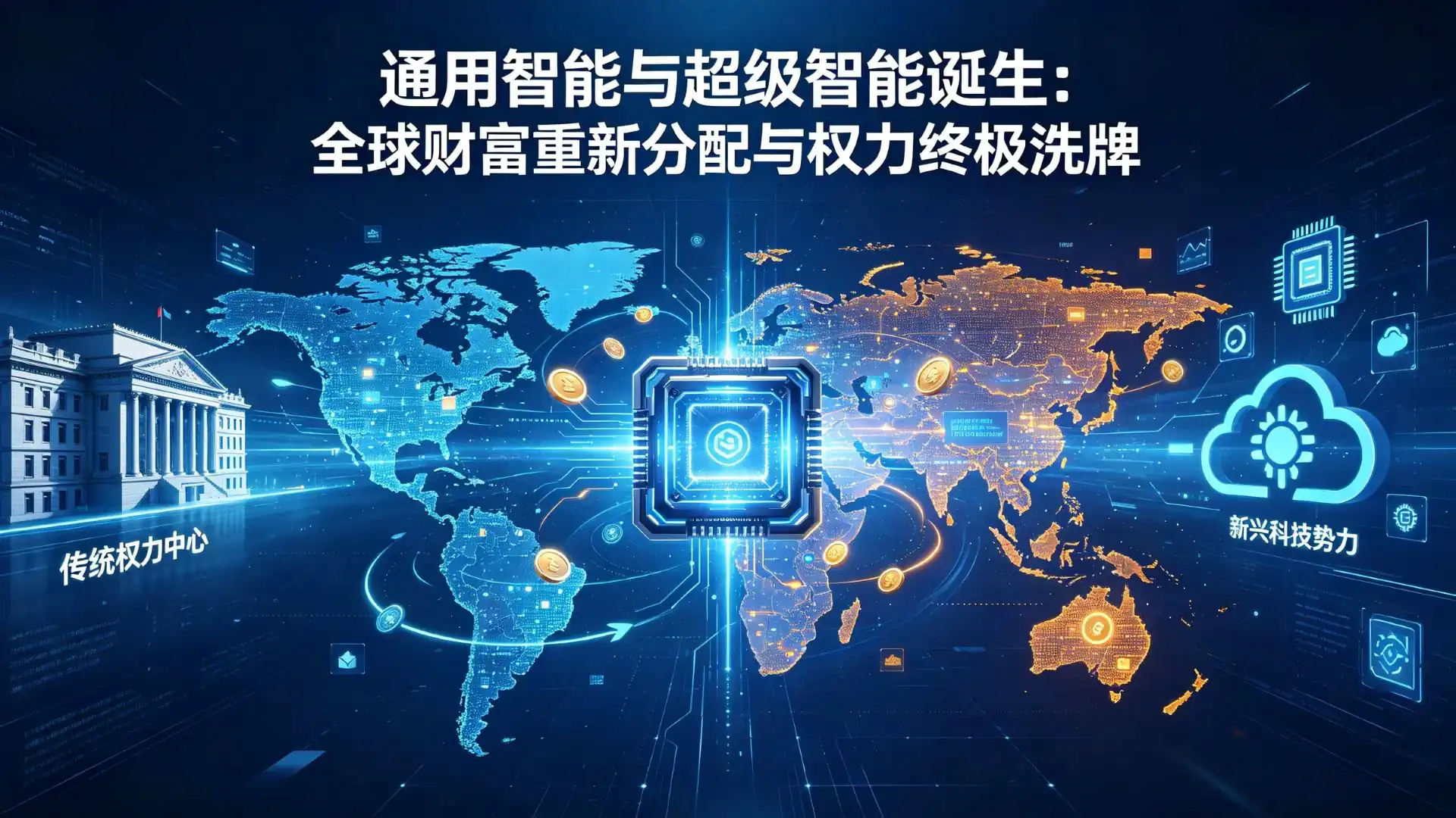 通用智能与超级智能诞生之日全球财富与权力重新分配之时